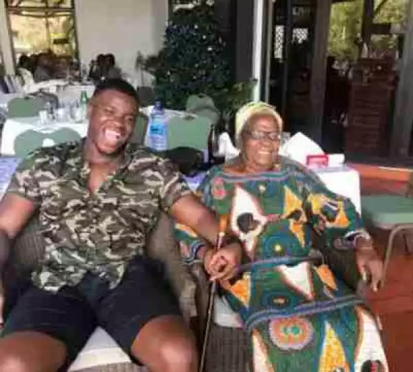 Rapper Big Shaq Visits Homeland, Ghana After 9 Years, Shares Photo With His Grandma